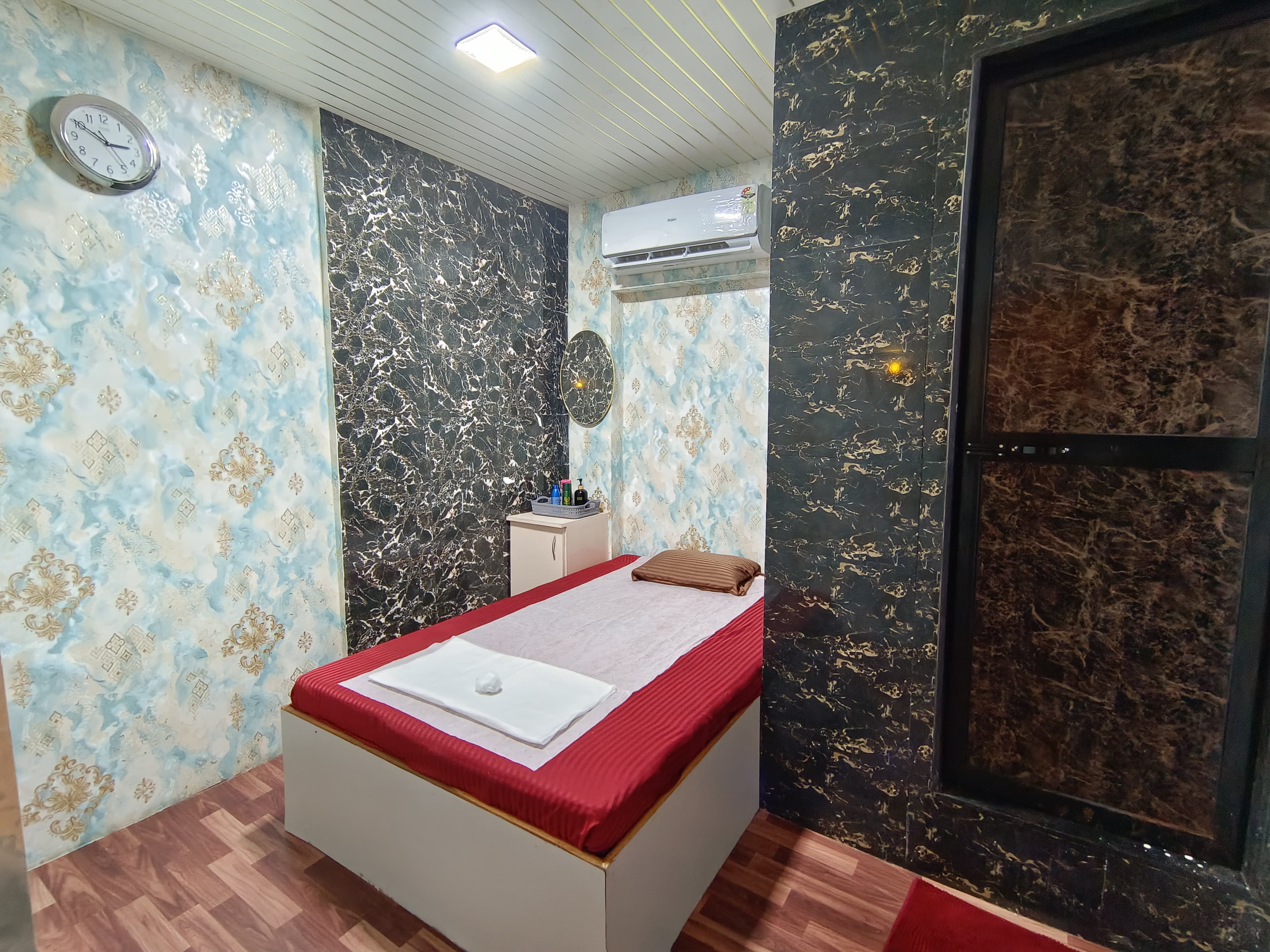 Peaceful massage therapy ambience at Bella Thai Spa Goregaon